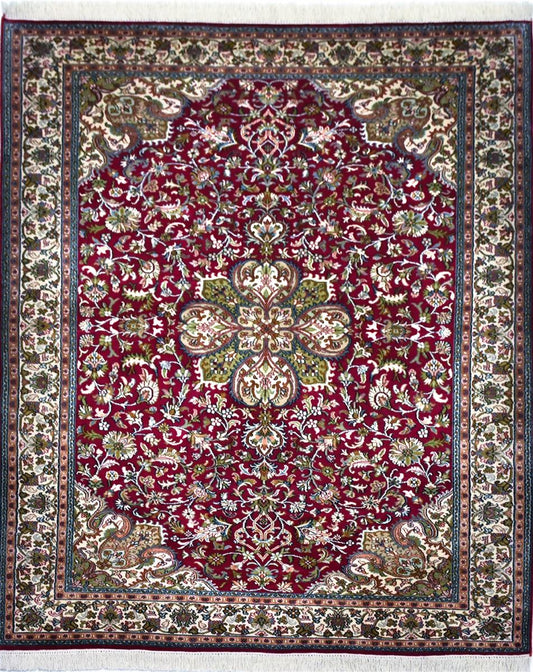 Kashan 8804 Multi 132cm x 183cm (B.No. 200)