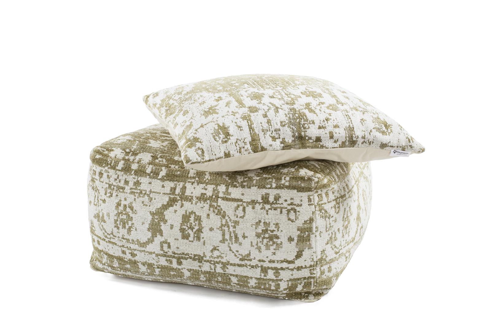 Kayoom Paramount Pouf & Cushion Set 210