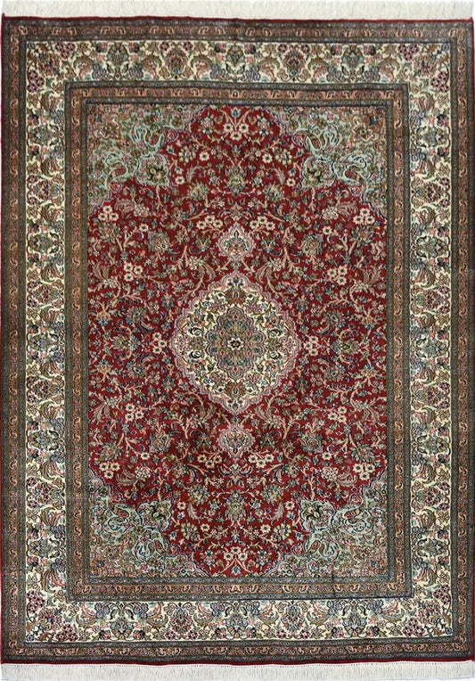 Kashan 6546 Multi 125cm x 183cm (B.No. 143)