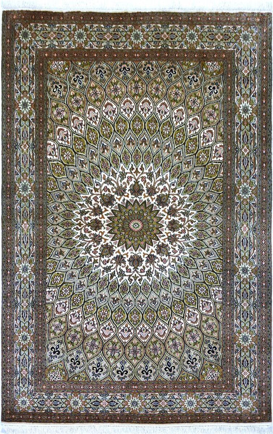 Gumakh 9565 Multi 128cm x 187cm (B.No. 210)