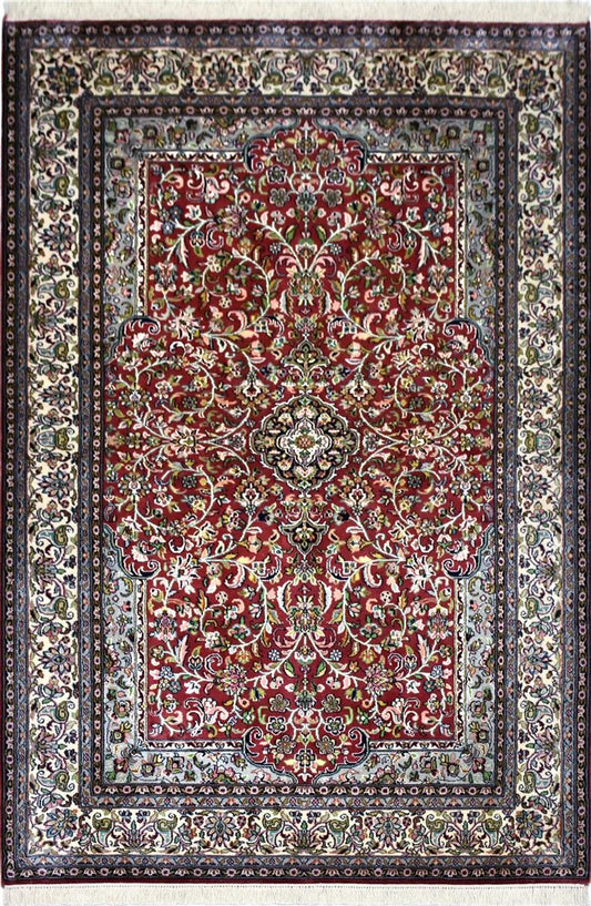 Kashan 12364 Multi 125cm x 184cm (B.No. 208)